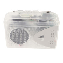 Lecteur de cassette portable avec haut-parleur HiFi et alimentation USB/batterie