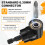 Angle Drill Attachment 105Degree Right Angle Screwdriver Attachment HeavyDuty for Narrow Spaces 2