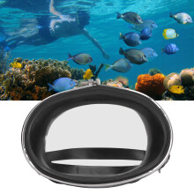 Lunettes de plongée en apnée M1021 HD Verre trempé PVC, Noir, L