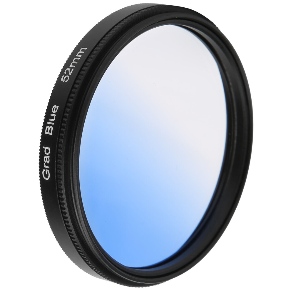 52Mm Dslr Gradient Filter For Canon/ Nikon/ Sony/ Olympus/ Fuji Blue 4961378966588
