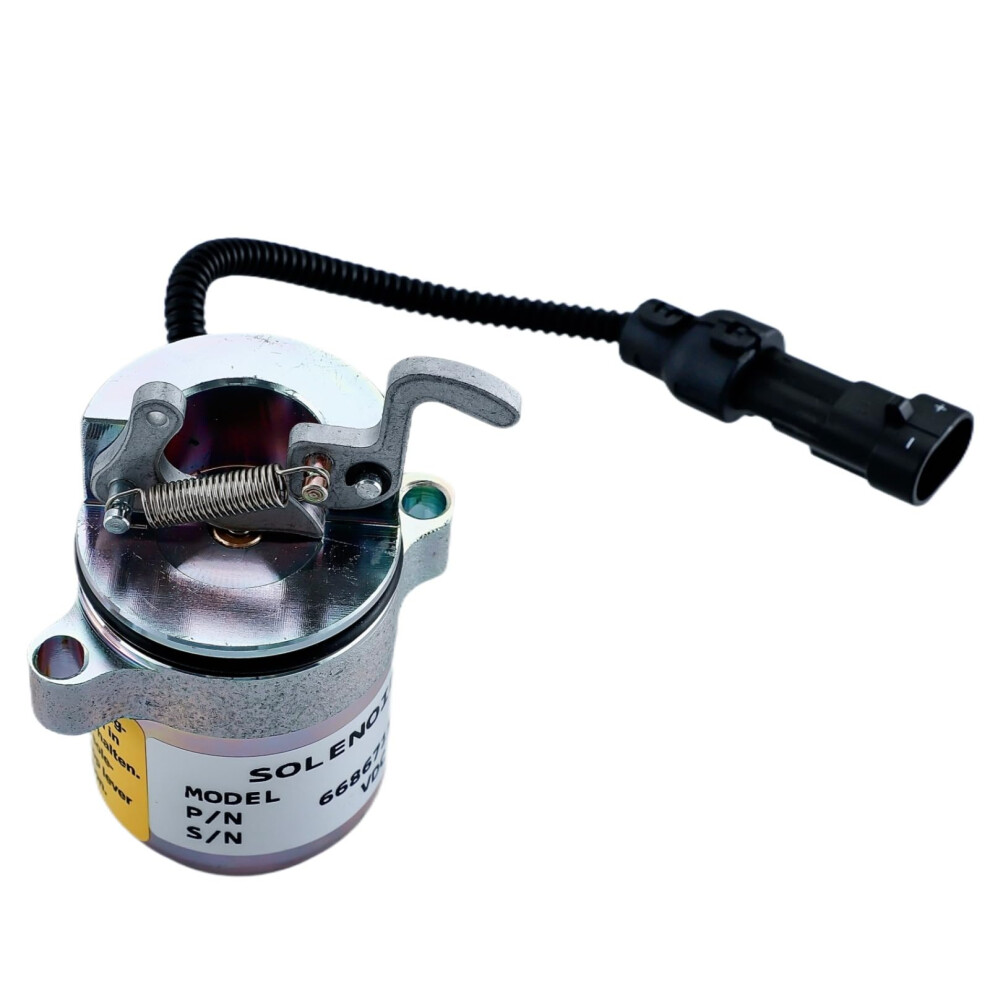 12V Fuel Shut Off Solenoid For Bobcat A220 A300 S250 T200 Deutz Engine 6686715 6680121 6688260 04272956 9187378811559