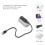 Drone Battery USB Charger for DJI Mini 2, Black, Compact 52.10.9cm 4
