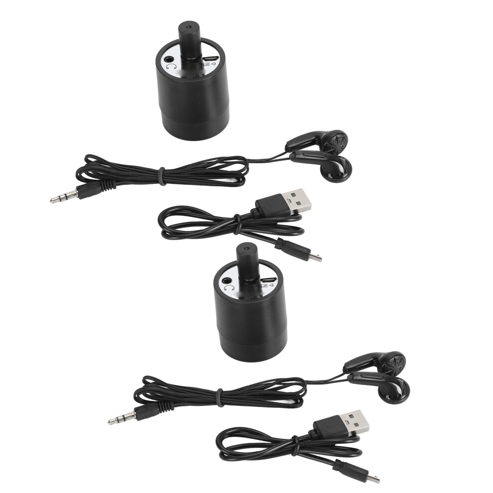 Enhanced Microphone Audio Ear Listening Device Sound Amplifier Water Leakage Detection Through Wall Underground Pipe Leak Sensor High Sensitivity Tool 9012494828429