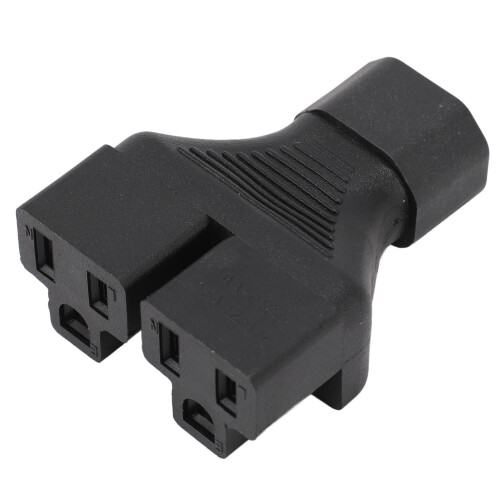 Καλώδιο διαχωριστή C14 προς Power2Devices, τροφοδοτικό IEC320C14to2x Nema5-15R, θηλυκό διαχωριστή 1
