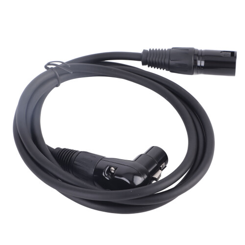 Καλώδιο Patch XLR υψηλής ποιότητας, δεξιάς γωνίας, αρσενικό σε θηλυκό, ανώτερης 1
