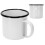 8cm Enamel Cup 350ml White Environmentally Friendly Thickened Water Mug 3