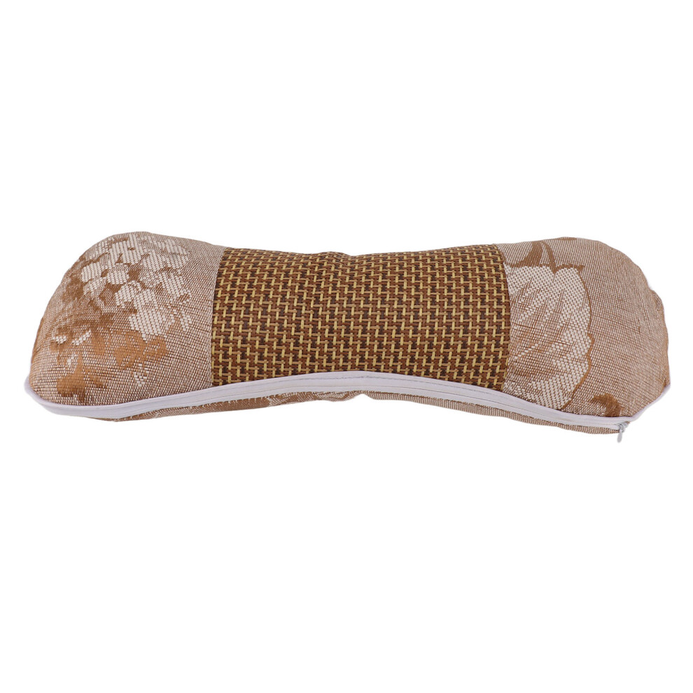 Cooling Pillow for Neck Pain Relief Adjustable Loft Buckwheat Neck Pillow Spinal Alignment Ergonomic Support Velvet Fabric Natural Buckwheat Filling
