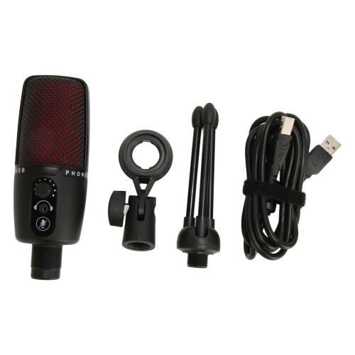 Ροή podcast, Gaming, Μικρόφωνο USB με φωτισμό RGB, Ενσωματωμένο μικρόφωνο USB, Προσαρμόστε