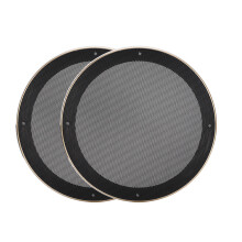 Mesh Protector for 8 Inch Speaker, Woofer Subwoofer Grill with Steel Mesh and Snap On Design, Heavy Duty Protective Case with Metal + Plastic Ring for