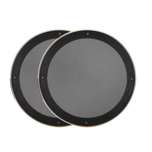 Protetor de malha para alto-falante de 8 polegadas, grade de subwoofer com malha de aço e design de encaixe, capa protetora resistente com anel de