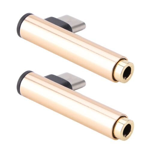Προσαρμογέας ήχου USB C To3 5Mm ευρείας συμβατότητας, σχεδιασμός ορθής γωνίας και 1
