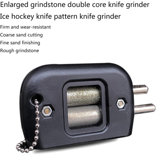 Ice Skate Sharpener Portable Grinder With Grindstones Included, Handheld, Easy To Use, Practical Sharpening Tool 1