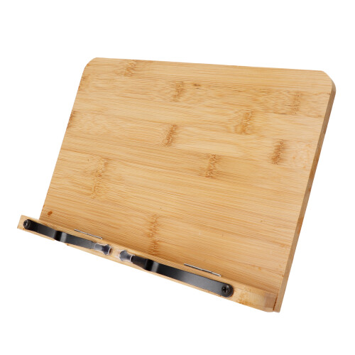 Bamboo Reading Stand Display Book Holder, 28x20x4.5cm 1