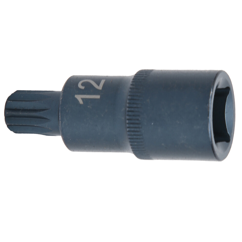 12-Point 1/2" Drive Socket Adapter, Alloy Steel Blueing Wrench 3791378971906