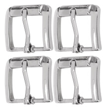 High Quality Replacement 20mm Silver Belt Buckle for Leather Crafts & Jeans