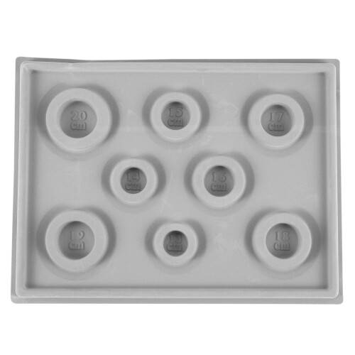 Flocked Beading Bead Board Bracelet Design Tray Je