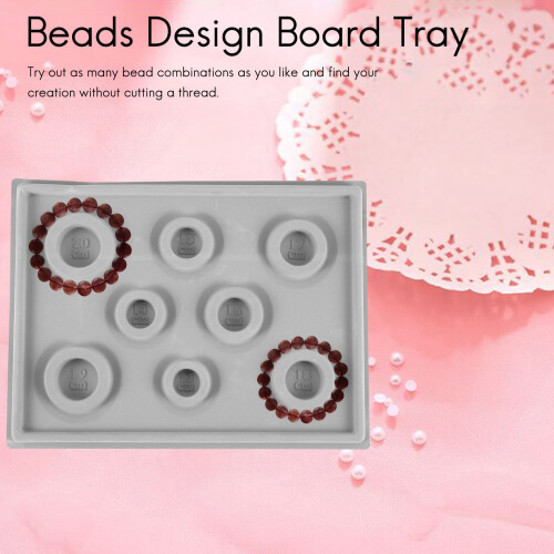 Flocked Beading Bead Board Bracelet Design Tray Je 2