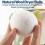 6Pcs Wool Dryer Balls- Premium Natural - Made with 4