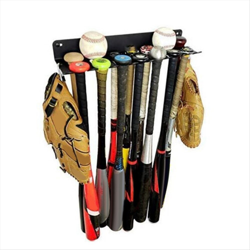Bats Holder Baseball Organizer Hanging Display, Ga 2