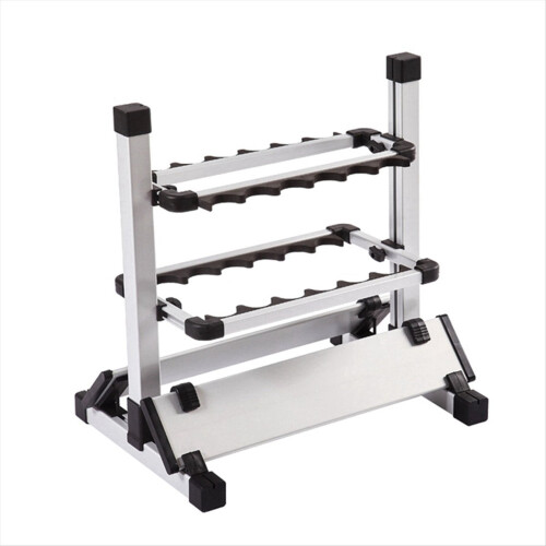Aluminum Fishing Rod Holder Storage Rack Capacity 1
