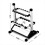 Aluminum Fishing Rod Holder Storage Rack Capacity 7