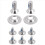 8Pcs/Set Snowboard Binding Screw Set, Mounting Scr 5