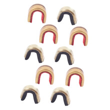 String Buckles Copper Alloy Clamps 10Pcs Adjustable Arrow Position Accessories For Recurve And Compound Bows Guide Rings