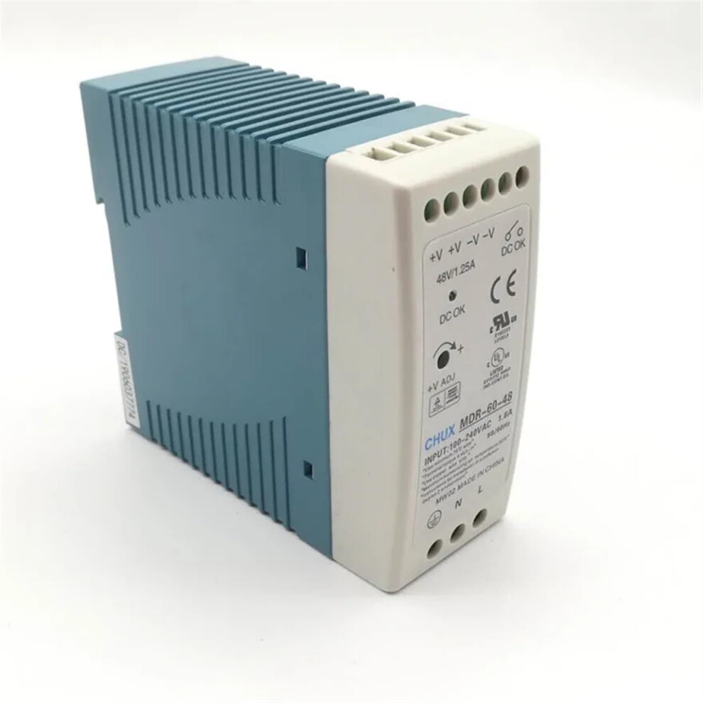 60W 48V Din Rail Industrial Switching Power Supply 1.25A Stable Output For Cnc Cctv Led 9189345551512