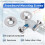 8Pcs/Set Snowboard Binding Screw Set, Mounting Scr 10