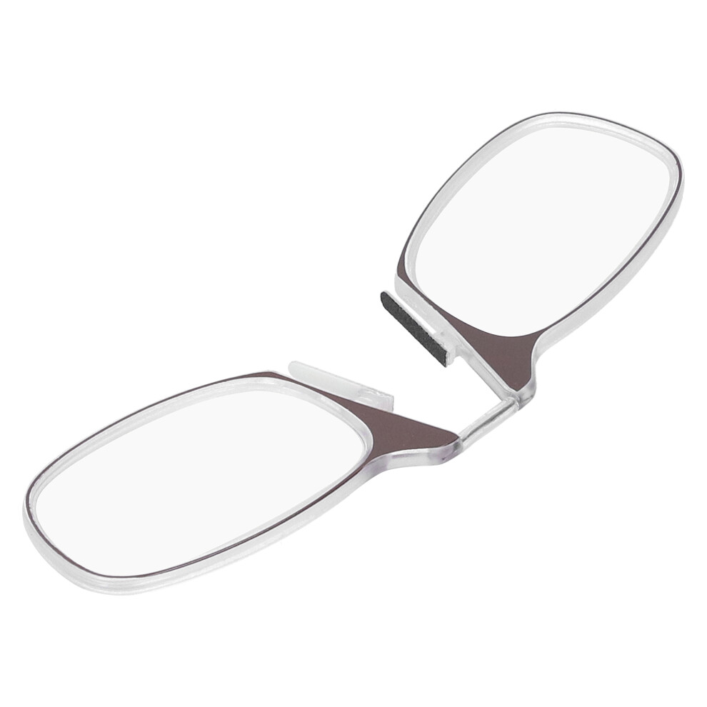 Blue/Light/Brown Blocking Armless Reading Glasses For Elderly, +200