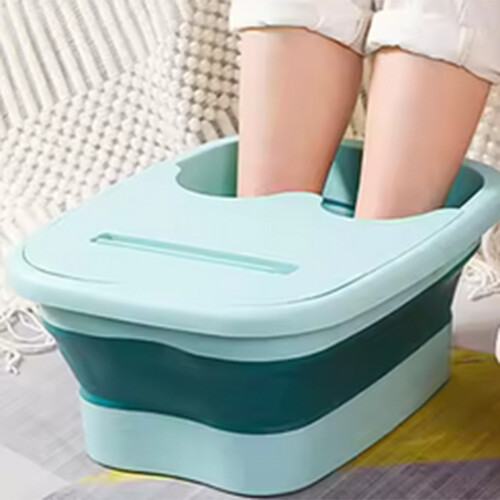 Footbath Massage Bucket Soaking Folding Basin Spa 1