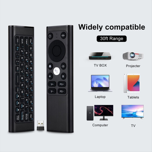 Mini Keyboard 2.4G and Bluetooth Wireless Universa 2