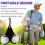 Golf Ball Holder with Clip Tee for Bag Golfers 5