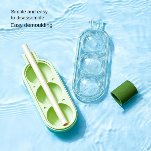 Silicone Popsicle Molds, Easy-to-Clean Ice Cream M 2