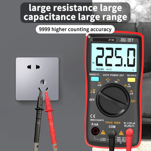 AN8009 Backlight LCD Multimeter Tester Voltmeter M 2