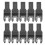 Quick Release Interface Oscillating Saw Blades, Universal Interface Multitool Blades Corrosion Resistance Precision Cutting Design High Carbon Steel 1