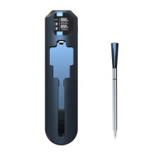 Dishwasher Safe Cooking Thermometers Long Distance Connection Meat Probe For Indoors Outdoor Use