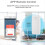 Tuya WiFi Smart Water Sensor Leak Detector Flood L 6