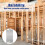 Safety Nail Plate for Wood Studs Cable Protector S 5