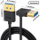 3.3ft Display Port 1.4 Extension Cable 90 Degree D 2