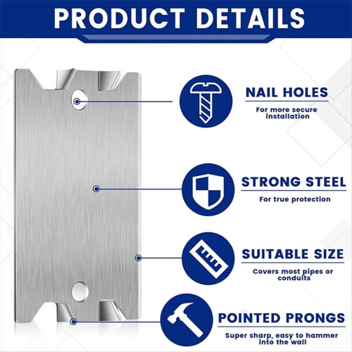 Safety Nail Plate for Wood Studs Cable Protector S 2