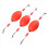 3Pack Fishing Bobbers Popping Cork Float for Redfi 4