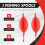 3Pack Fishing Bobbers Popping Cork Float for Redfi 5