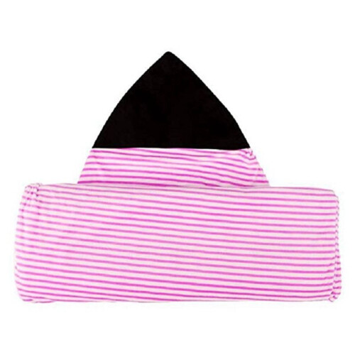 Surfboard Sock Cover 6Ft Pink and White Stripe Pro 2
