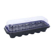 Germination Tray 12Cell Reusable 2In1 Greenhouse Plant Growing Kit For Cloning Propagation