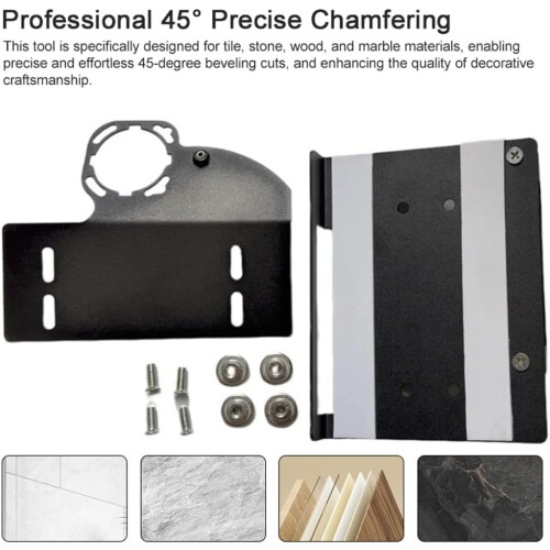 100Type Angle Grinder Stand Universal Chamfering Tool Portable 45Degree Tile Chamferer For Tile Stone Wood Marble 2