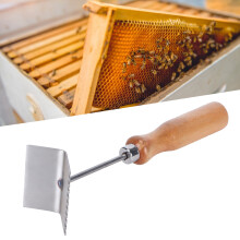 Beekeeping Queen Bee Excluder Frame Cleaning Shovel - Durable Beehive Tool