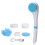 MultiFunction Electric Bath Brush - 5 Heads 6 Gears Blue Design 8