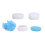 MultiFunction Electric Bath Brush - 5 Heads 6 Gears Blue Design 7
