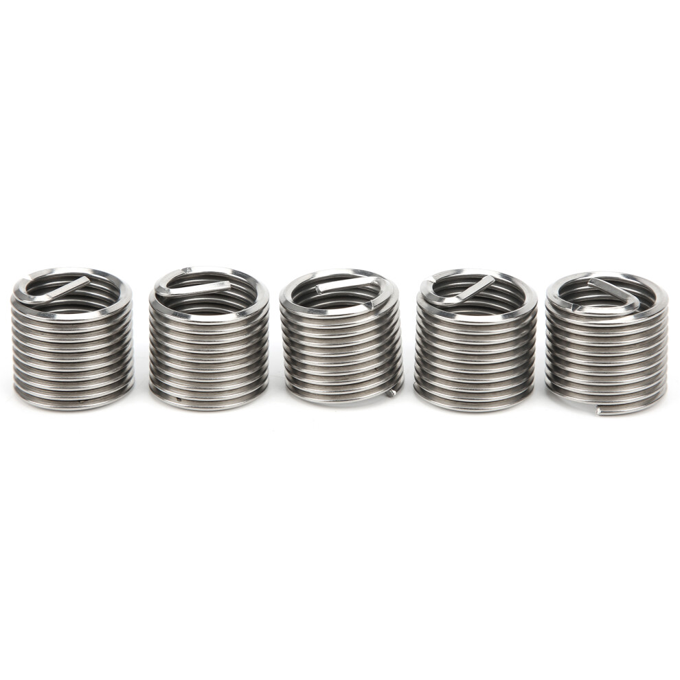 Durable M20x2.5x1.5d 5Pcs Wire Thread Inserts For Enhanced Strength 7691378977921